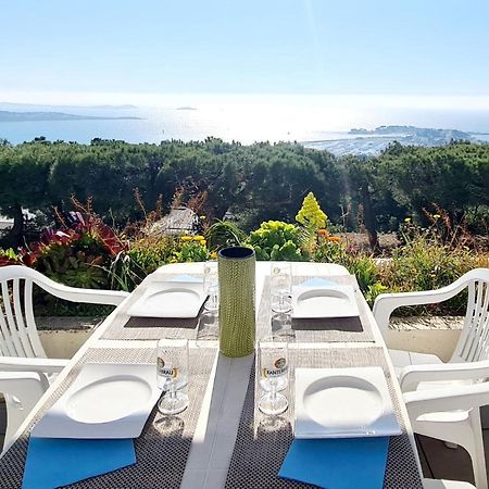 Vue Mer Panoramique Et Piscine Бандоль Экстерьер фото