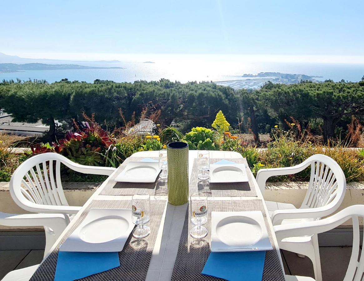 Vue Mer Panoramique Et Piscine Бандоль Экстерьер фото